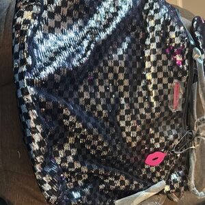 Stylish Black and Silver Women's Bag